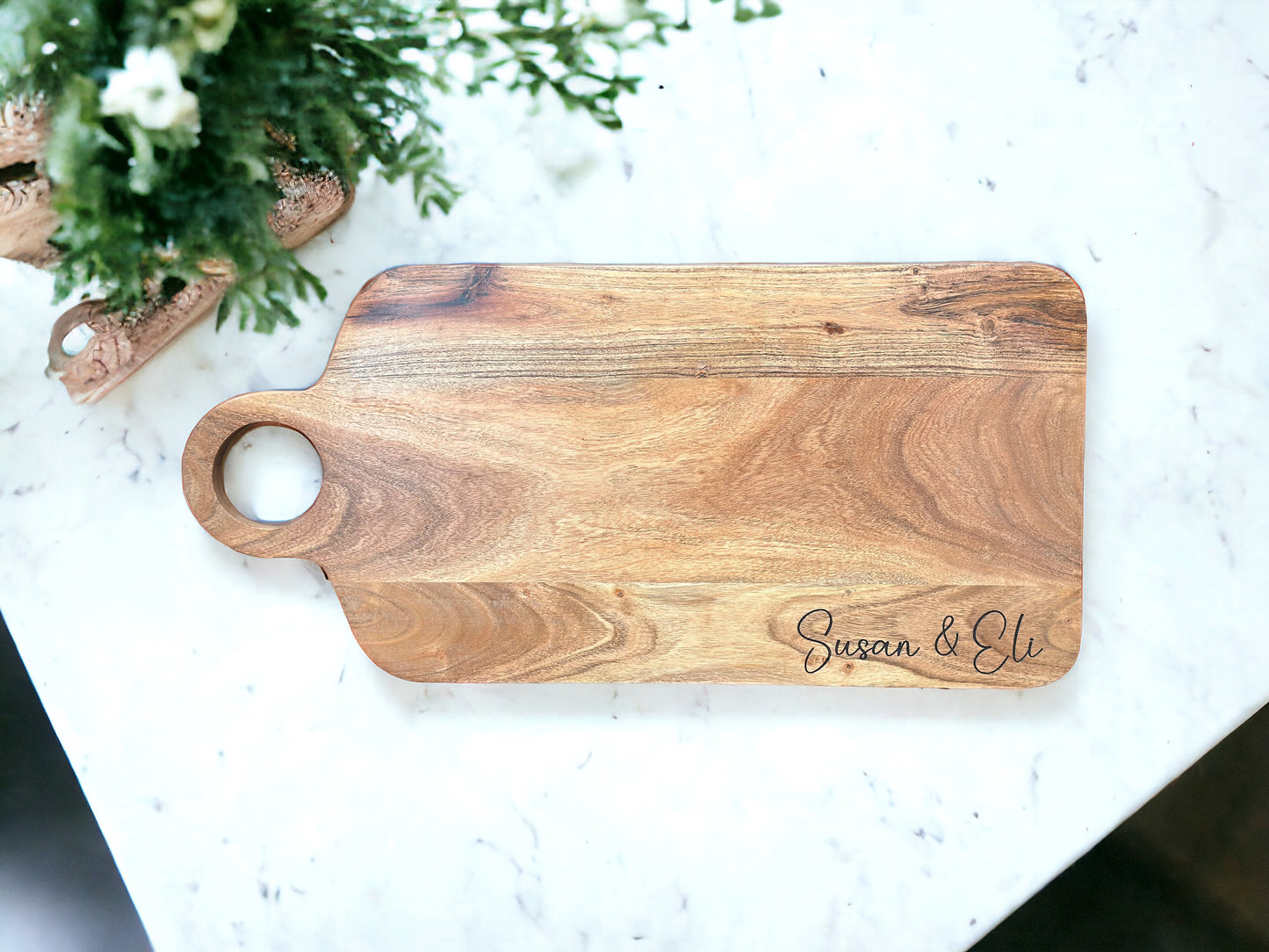 Rectangle Acacia Wood Serving Board